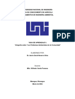 Infografia Sobre Problemas Ambientales en Las Comunidades