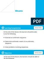 Lecture 5 - Arithmetic Mean