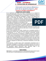 1 - Andragogía - Ideas Fuerza