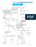 Answer and Solutions JEE Main 2023 QP Feb 1 Evening Shift Maths