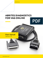 Abrites Diagnostics For Vag Online User Manual