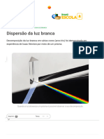 Dispersão Da Luz Branca - Brasil Escola