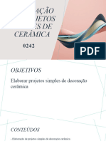 0242 - Decoração de Projetos Simples de Cerâmica