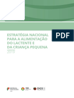 Estratégia Nacional para A Alimentação Do Lactente E Da Criança Pequena