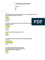 UNIT 01 - Abstract Windowing Toolkit (AWT)