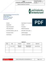 SOP SRC QC 04 - Material Inspection