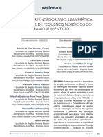 Feira de Empreendedorismo Uma Pratica Experimental de Pequenos Negocios Do Ramo Alimenticio