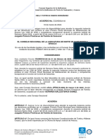 ACUERDO No. CSJNSA24-40 JUZGADO PRIMERO PROMISCUO DE FAMILIA SARAVENA - TURNO CONTROL DE GARANTÍAS