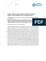 Seafloor Sediment Characterization To Improve Esti