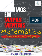 MATEMÁTICA - Resumos em Mapas Mentais - Licen.