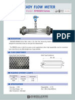 Steady Flow Meter