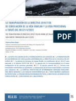 Dialnet LaTransposicionDeLaDirectiva20191158DeConciliacion 9090808