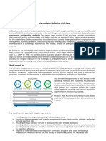 Deloitte Risk - Financial Advisory USI - Finance Profile