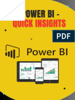 PowerBi Quick Insights? ??