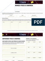 Plano Perfeito - Definindo Foco e Energia