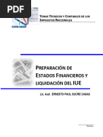 Prepartacion de Estados Financieros