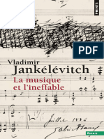 La Musique Et Lineffable (Vladimir Jankélévitch)