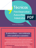 Ebook - 9 Técnicas para Desenvolver AutoConfiança Indestrutível