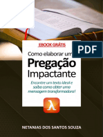 EBOOK Como Preparar Uma Mensagem Impactante