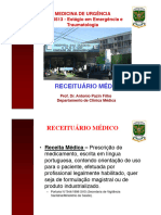 Receituário Médico Aula