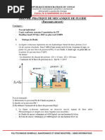 Mecanique Fluide TP
