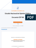 Encuesta CEP 88 2023