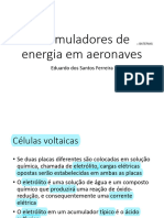 Acumuladores de Energia em Aeronaves