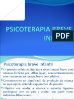 Aula 9 - Psicoterapia Breve Infantil