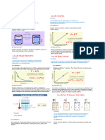 Infografía Leyes de Gases Ideales