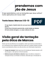 O Que Aprendemos Com A Tentação de Jesus - A Bíblia e Eu