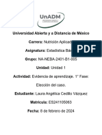 Evidencia de Aprendizaje. 1° Fase: Elección Del Caso.