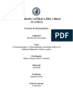 La Fenomenología y El Funcionamiento, Psicología Medica y La Influencia Hipócrates, Galton y Galeno