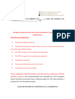 Acao de Divorcio Consensual Cumulado Com Alimentos e Filhos Menores Ok