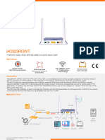 XPON HGU HG323RGWT Datasheet V2.0 EN