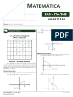 Lista Aula 23-24 Funções Circulares Inversas