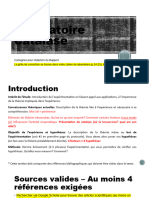 Consigne Rapport Laboratoire Catalase