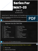 GK (CMAT) by Ashish Kumar - 2