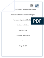 Practica4 - Mecánica de Fluidos