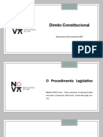 Procedimento Legislativo