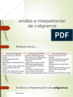 Análisis e Interpretación de Caligramas