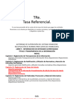 UNIDAD 4. PARTE III. LIBRO 5. TITULO 1. REGLAMENTO DE LAS TASAS DE INTERES Y BCB. REGLAMENTO DE LA TRe Y ASFI