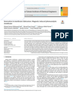 Innovation in Membrane Fabrication: Magnetic Induced Photocatalytic Membrane