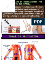 Administracion de Medicamentos Por Via Subcutanea