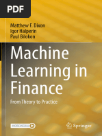 Machine Learning in Finance