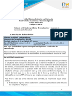 Guía de Actividades y Rúbrica de Evaluación - Unidad 1 - Escenario 1 - Contexto de La Telesalud