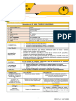 Actidad de Aprendizaje 3,4,5 - 4º Ciencias Sociales - E.D