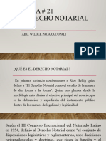 Tema # 21 Derecho Notarial