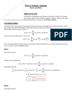 Fourier Analysis by HOA