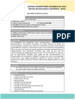 Relatório Caracterização, Identificação e Poder Redutor de Carboidratos - Praticas Obrigatórias