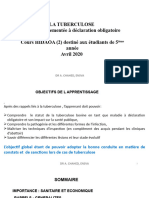 Maladie À Déclaration Obligatoire La Tuberculose en PTT